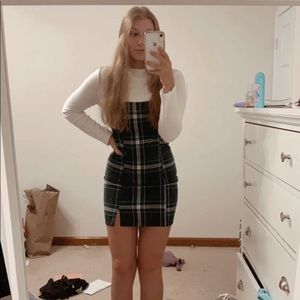 plaid dress